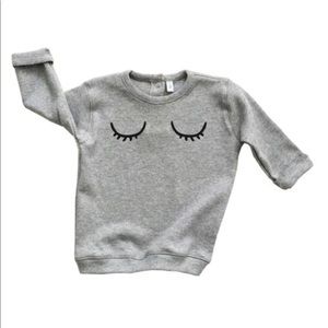 NWT Lashes Organic Zoo Lightweight Sweatshirt
